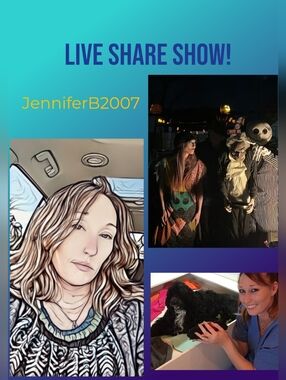 JenniferB2007 Live Show Flyer